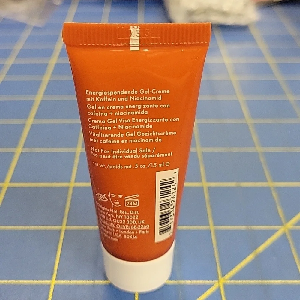 Origins 1990 Ginzing Energizing Gel Cream 15ml Tube New